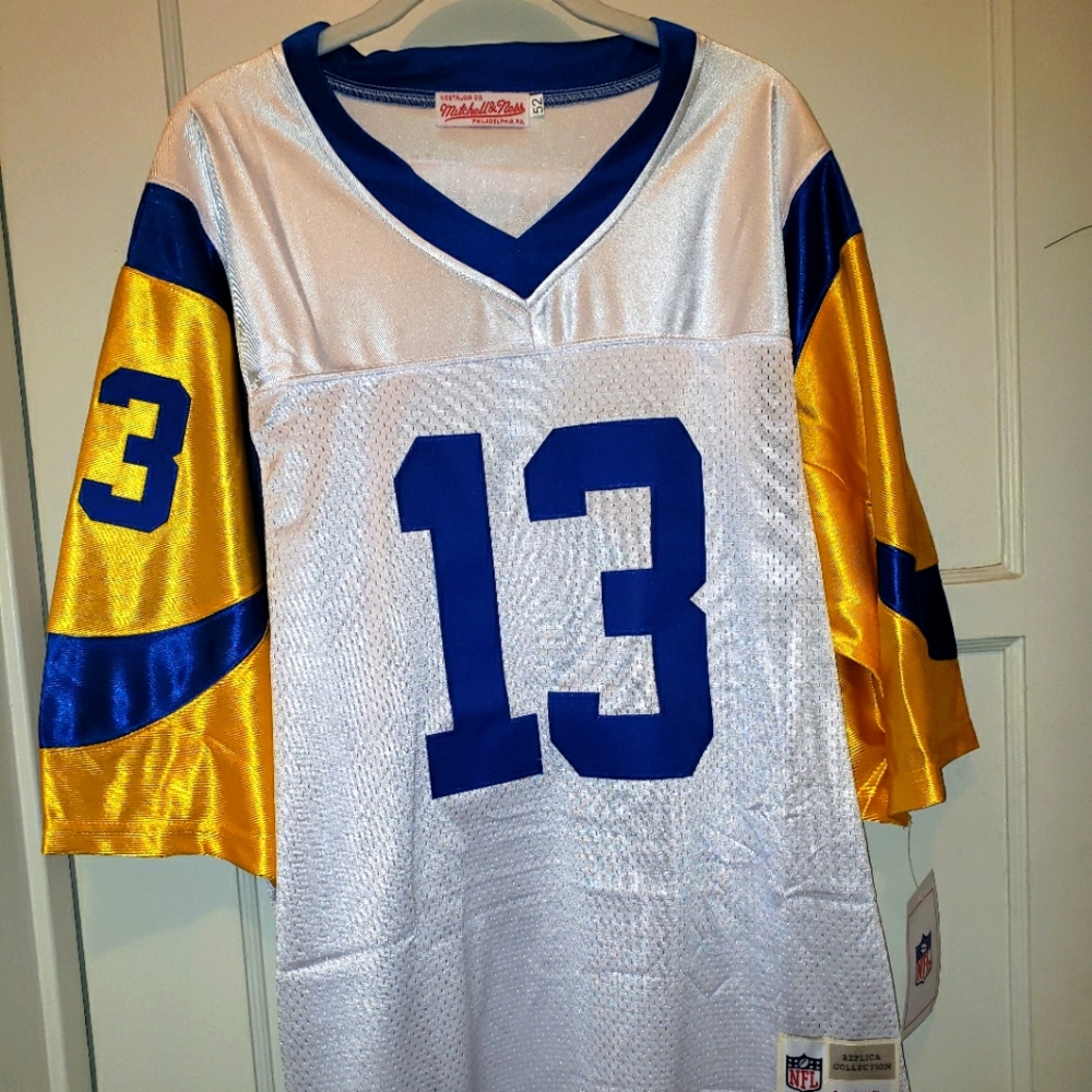 Men's jersey #13, Kurt Warner, St. Louis Rams.